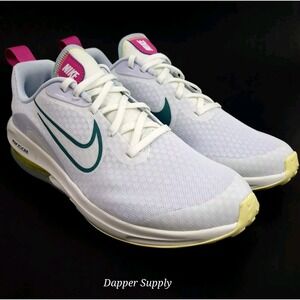 Nike Air Zoom Arcadia 2 GS White Mineral Teal Youth Shoes Sz 7Y New DM8491-100